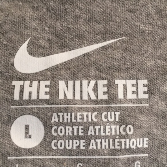 NIKE JUST DO IT T-SHIRT - NWT - Large Athletic Cut - Picture 4 of 4